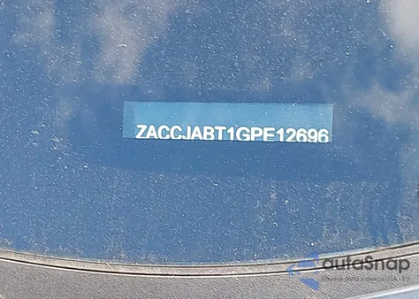 2016 Jeep Renegade Latitude z USA, uszkodzony, nr VIN ZACCJABT1GPE12696